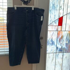 Old Navy button fly Capri jeans